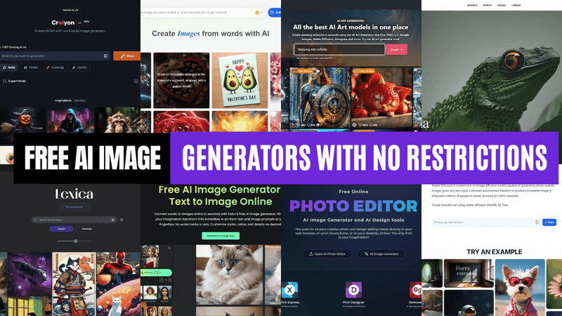 Best Ai Image Generator With No Restrictions